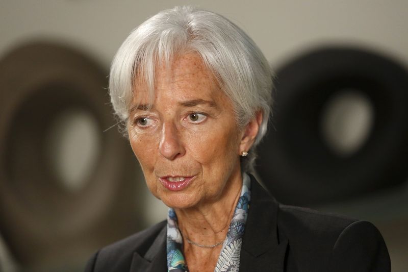 International Monetary Fund Managing Director Christine Lagarde sits for an interview at IMF headquarters in Washington July 1, 2015. u00e2u20acu201d Reuters pic