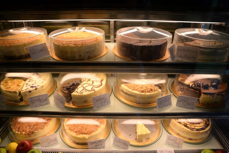 The Moody Cow Cafe offers over 30 types of cheesecakes every day. u00e2u20acu2022 Picture by K. E. Ooi