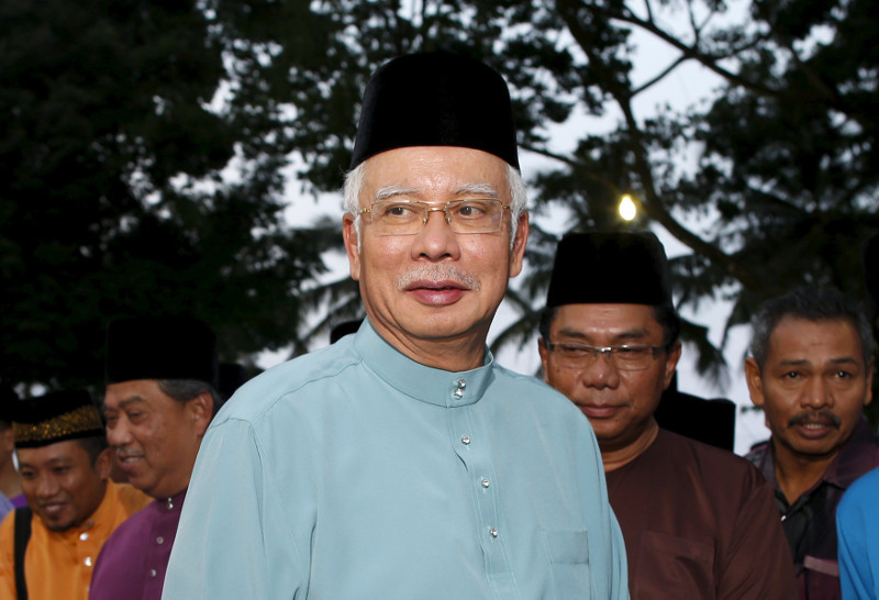 Prime Minister Datuk Seri Najib Razak arrives to break fast at Saujana Menteri Besar in Malaysia's southern state of Johor July 3, 2015. u00e2u20acu201d Reuters pic