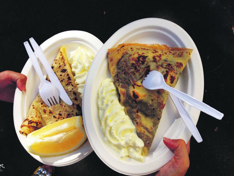 Skip breakfast and feast on the crepes at Nightcliff Market. — TODAY pic