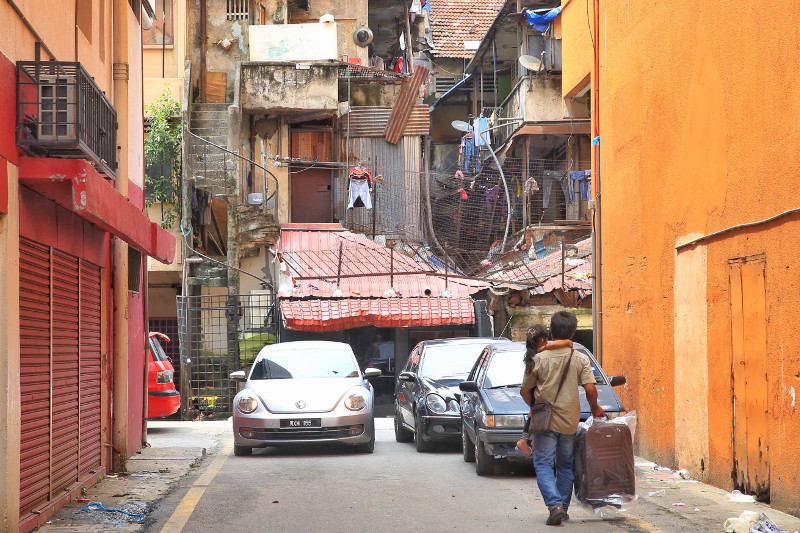 An old building in Chow Kit, Kuala Lumpur, which is fast regaining its fame after a decade of slow growth, July 28, 2015. u00e2u20acu201d Picture by Saw Siow Feng