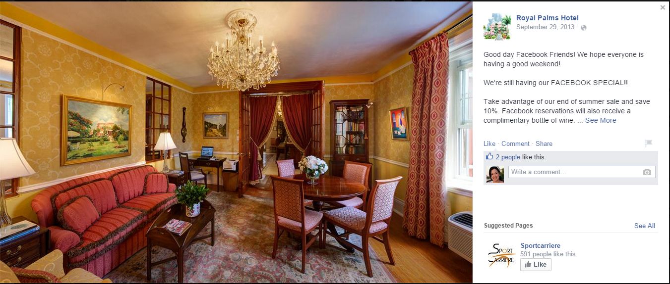 One hundred per cent of guests also recommended the property to fellow travellers praising the bed and breakfast-style boutique hotel for its old world charm, friendly service and immaculate rooms. — AFP/Relaxnews pic