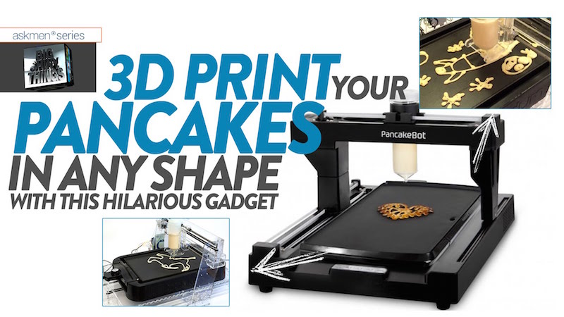 You can now make T.rex pancakes with the Pancake Bot! — Screen grab from YouTube