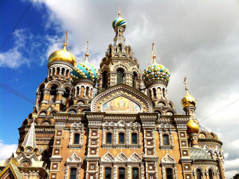 The colourful Church of the Savior on Spilled Blood. — TODAY pic
