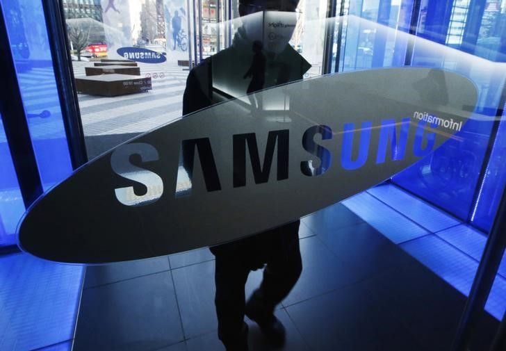 A man walks at the Samsung Electronics' headquarters in Seoul January 7, 2015. u00e2u20acu201d Reuters pic