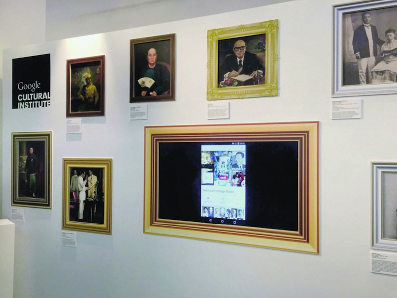 The Google Shophouse's Cultural Institute Initiatives showcases artwork, artefacts and stories on the platform. u00e2u20acu201du00c2u00a0Picture by Serene Lim