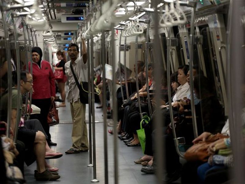 Train services resumed this morning on the North South and East West MRT lines. u00e2u20acu2022 Today pic