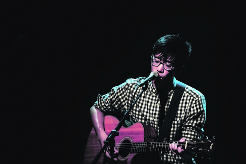Despite having little promotion, singer-songwriter Yap Wei Chiang's concert at the Esplanade Recital Studio was a sold-out affair. u00e2u20acu201d TODAY pic