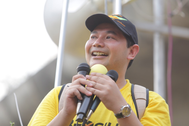 PKR vice president and Pandan MP Rafizi Ramli giving a speech at the Bersih 4 rally in Kuala Lumpur, Aug 29, 2015. u00e2u20acu201d Picture by Choo Choy May 