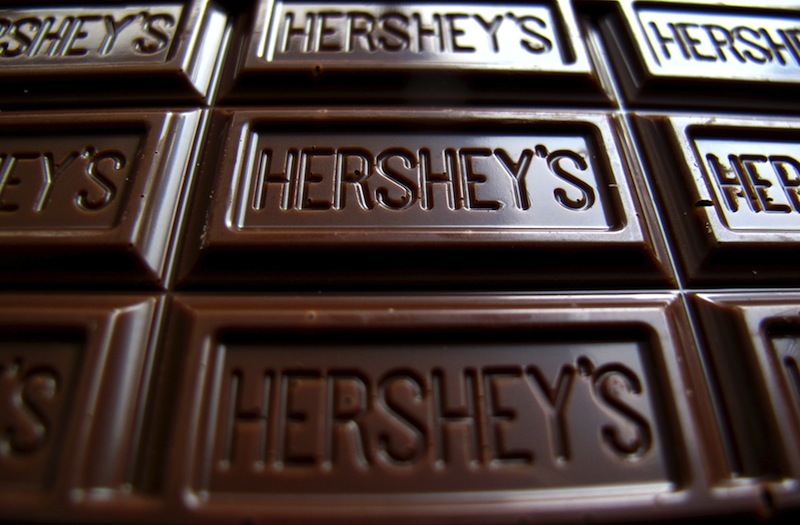 A Hershey's chocolate bar is shown in this photo illustration in Encinitas, California, in this January 29, 2015, file photo. u00e2u20acu201du00c2u00a0Reuters pic