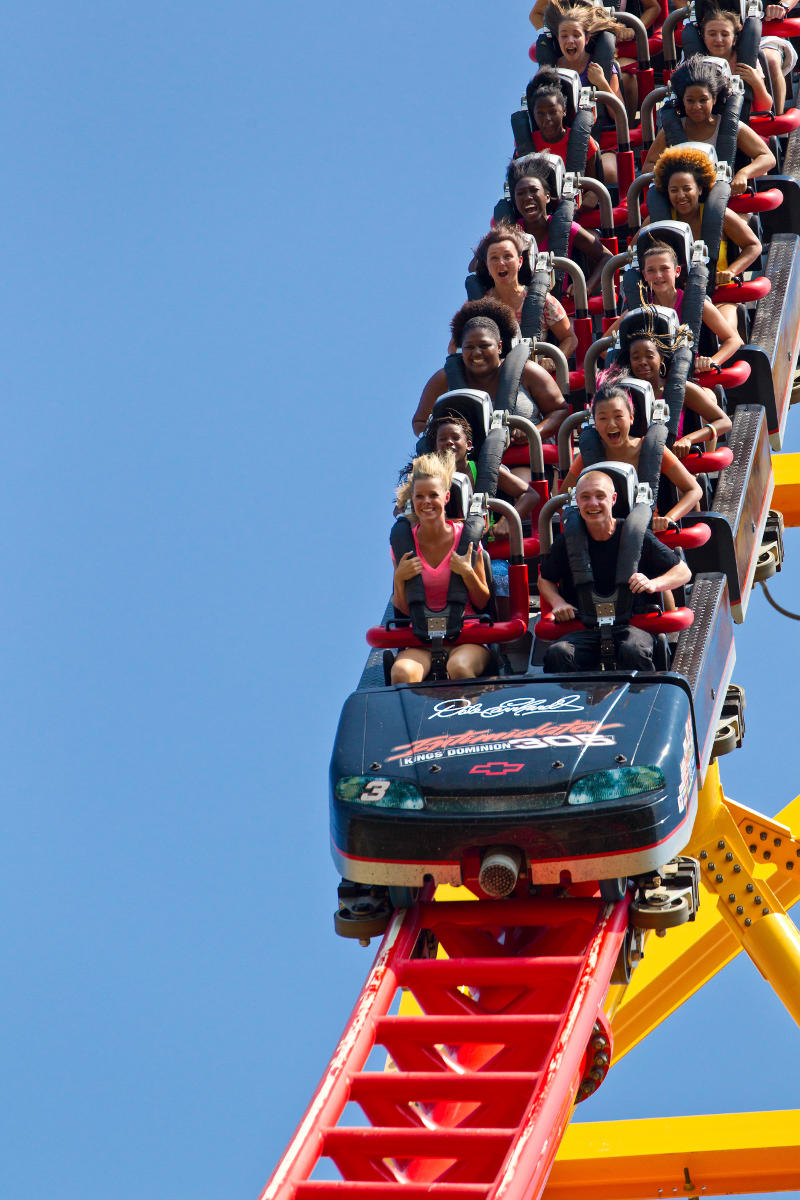 The Intimidator 305, with a height of 305 feet and a top speed of 90 mph, at King's Dominion in Doswell, Virginia. — Handout pic via The New York Times
