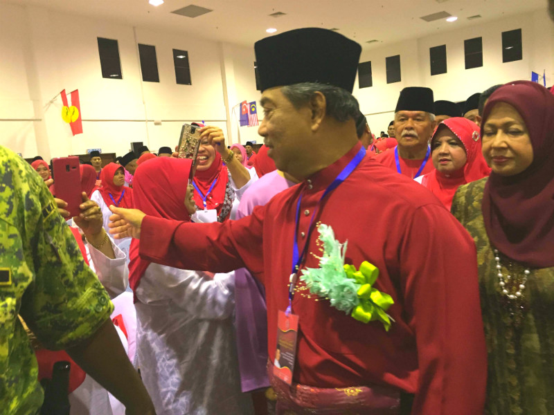 Umno deputy president Tan Sri Muhyiddin Yassin arriving to officiate the Kluang Umno annual general assembly in Kluang, Johor, August 2, 2015. u00e2u20acu201d Picture by Kamles Kumar