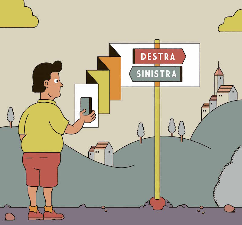 Unlike the tourists of yesterday who wandered around clutching guidebooks with an index of handy phrases, todayu00e2u20acu2122s traveller to foreign lands has apps available to facilitate communication. u00e2u20acu201d Picture by Giacomo Gambineri/The New York Times