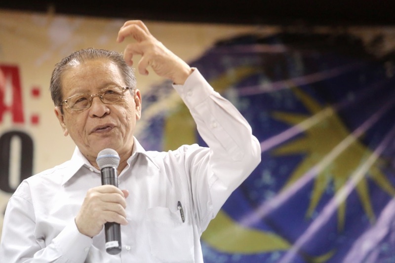 Lim Kit Siang said said he plans to skip the funeral of former Farlim assemblyman Loke Swee Chin scheduled for today to show his support for the MACC. u00e2u20acu201d Picture by Choo Choy May