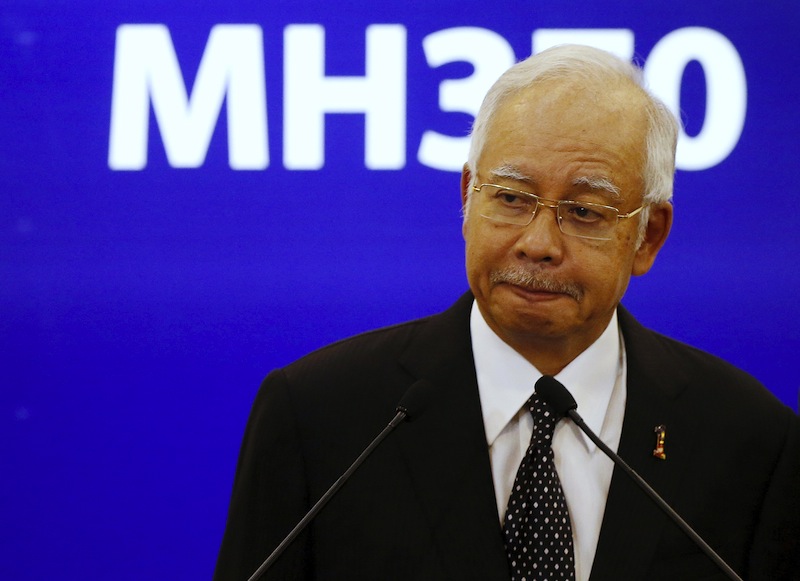 Malaysia's Prime Minister Datuk Seri Najib Razak confirms the debris found on Reunion Island is from missing Malaysia Airlines flight MH370 in Kuala Lumpur, Malaysia, August 6, 2015. u00e2u20acu201d Reuters pic
