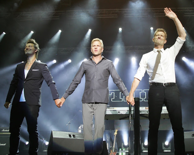 During their concert, Michael Learns to Rock sang a repertoire of 90s favourites, including u00e2u20acu02dcSleeping Childu00e2u20acu2122 and u00e2u20acu02dcIu00e2u20acu2122m Gonna Be Aroundu00e2u20acu2122. u00e2u20acu201d TheHive.Asia pic