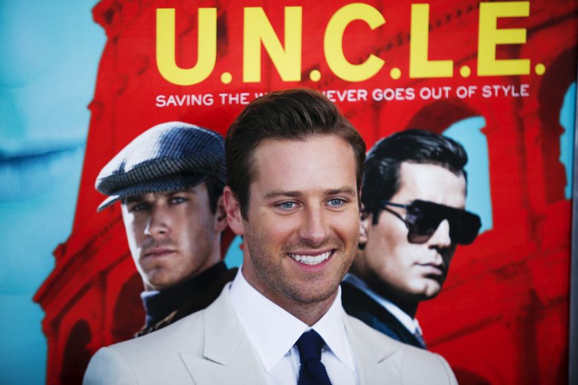 Actor Armie Hammer attends the premiere of u00e2u20acu02dcThe Man From U.N.C.L.E.u00e2u20acu2122 at Ziegfeld Theatre in New York, August 11, 2015. u00e2u20acu201d Reuters pic