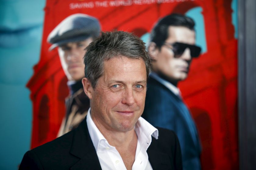 Actor Hugh Grant attends the premiere of u00e2u20acu02dcThe Man From U.N.C.L.E.u00e2u20acu2122 at Ziegfeld Theatre in New York, August 11, 2015. u00e2u20acu201d Reuters pic 