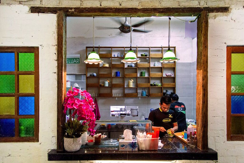  Even the kitchen is filled with all manner of vintage Peranakan paraphernalia.