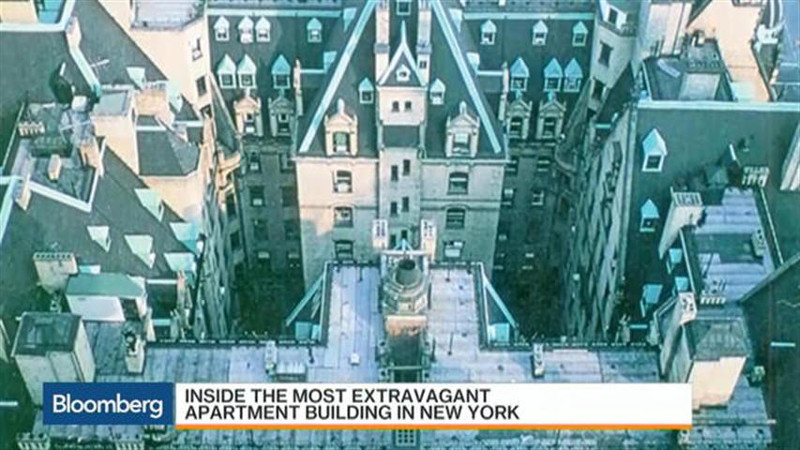 The Dakota building in New York City is home to the rich and famous, but started from more humble roots. u00e2u20acu201d Bloomberg pic