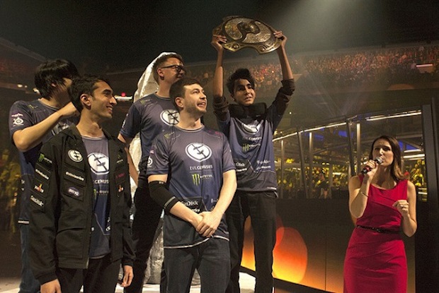 The winning team, Team Evil Geniusesu00c2u00a0took home US$6.6 million. u00e2u20acu201d DNA pic