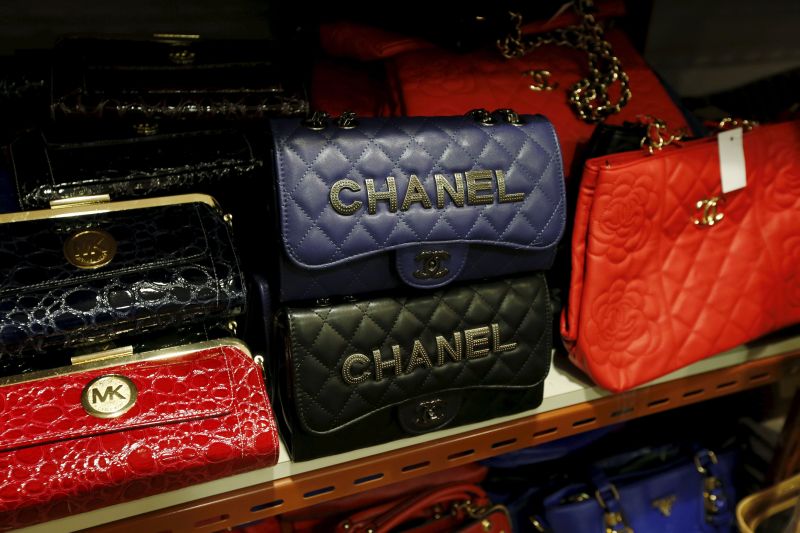Counterfeit handbags are displayed at the Customs headquarters in Hong Kong, China, August 6, 2015. u00e2u20acu201d Reuters pic
