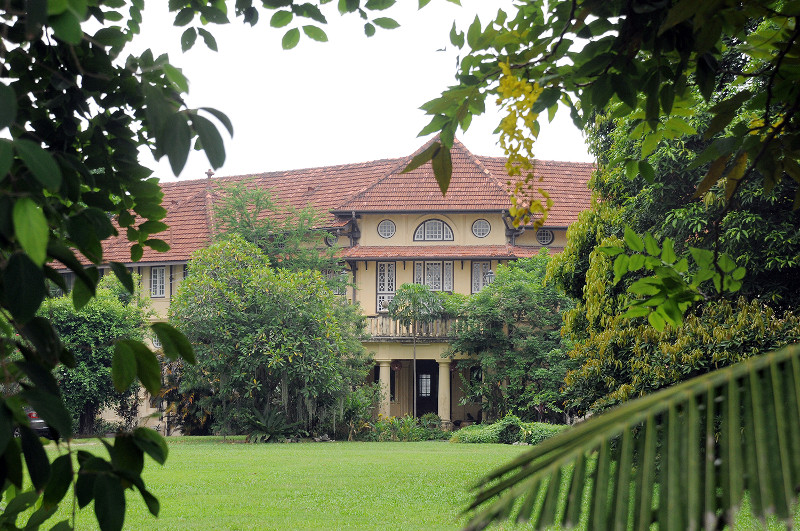 The Loke Villa by David McLeod Craik facing Gurney Drive is a butterfly-shaped design for maximum air flow from the sea.