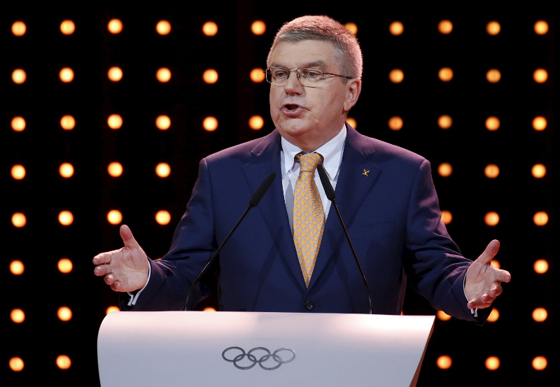 International Olympic Committee's (IOC) President Thomas Bach speaks during the Almaty 2022 Presentation at the 128th IOC Session in Kuala Lumpur, July 31, 2015. u00e2u20acu201d Reuters pic