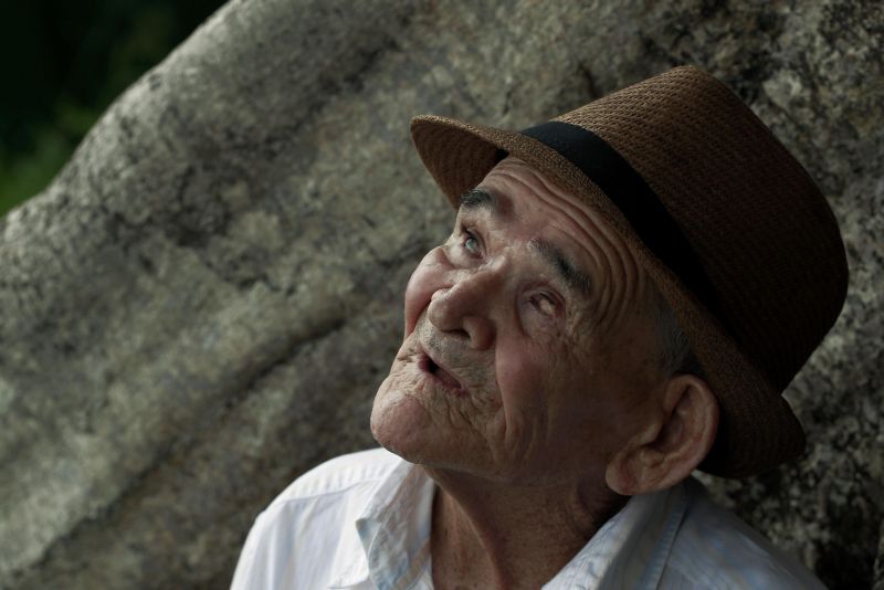 Jose Uriel Delgado, 115, better known locally as u00e2u20acu02dcChepitou00e2u20acu2122 speaks during an interview with Reuters at nursing home Sisters of Charity in San Jose, Costa Rica August 11, 2015. u00e2u20acu2022 Reuters pic