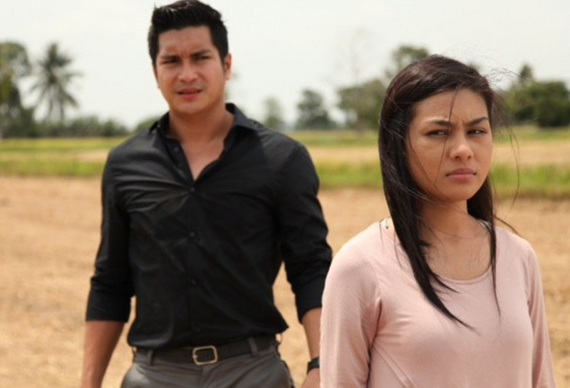Keith Foo and Nur Risteena star in 'Girlfriend Kontrak'. u00e2u20acu201d Picture by Cinema Online