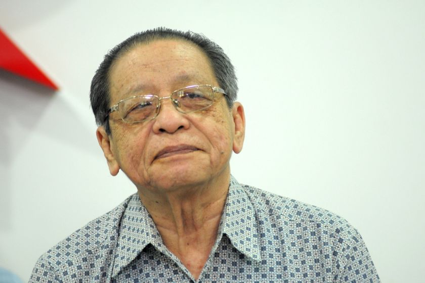 DAP's Lim Kit Siang said they will accept if Shafie Apdal is the PAC chairman as opposed to Annuar Musa. August 10, 2015. u00e2u20acu201d Picture by K.E. Ooi nn