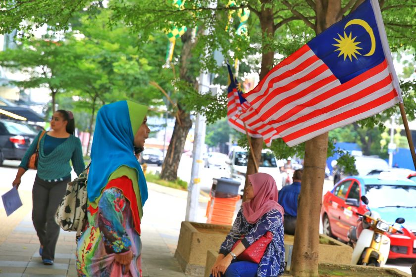 Malaysian flags are seen around Kuala Lumpur, August 19, 2015, ahead of National Day celebrations. u00e2u20acu201d Picture by Saw Siow Feng