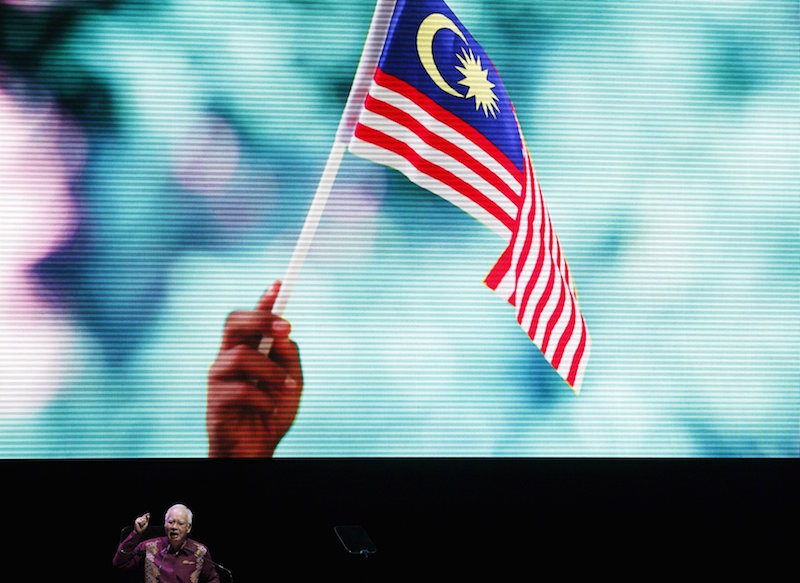 Malaysia's Prime Minister Datuk Seri Najib Razak addresses the nation in a National Day message in the capital city of Kuala Lumpur August 30, 2015. u00e2u20acu201d Reuters pic