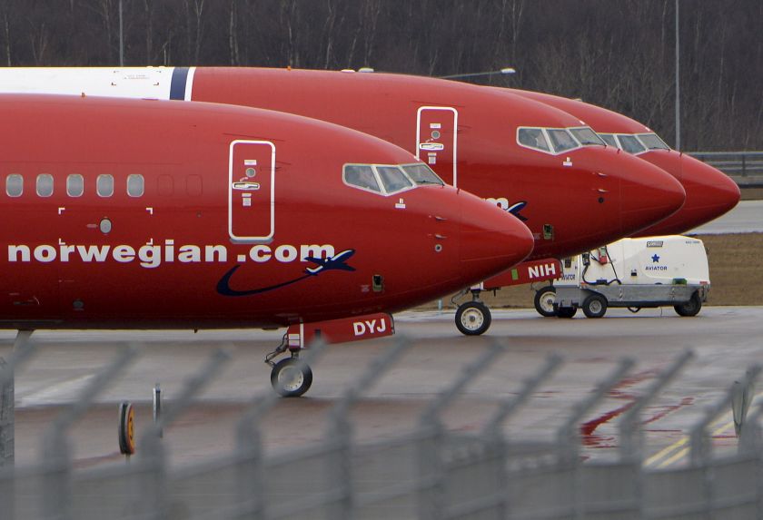 Parked Boeing 737-800 aircrafts belonging to budget carrier Norwegian Air are pictured at Stockholm Arlanda Airport, in this March 6, 2015 file picture. u00e2u20acu201d Reuters pic