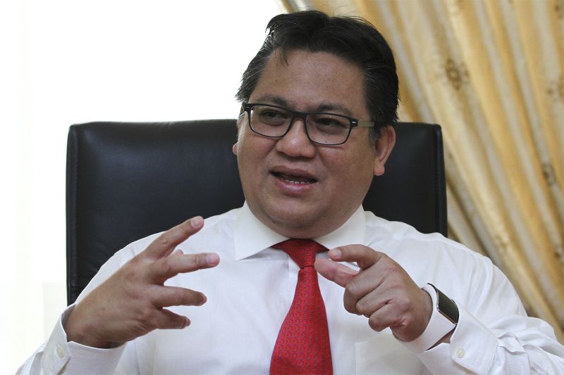 Deputy Minister of Home Affairs, Datuk Nur Jazlan Mohamed speaks to the media during an interview at his office in Putrajaya, August 19, 2015. u00e2u20acu2022 Picture by Yusof Mat Isa 