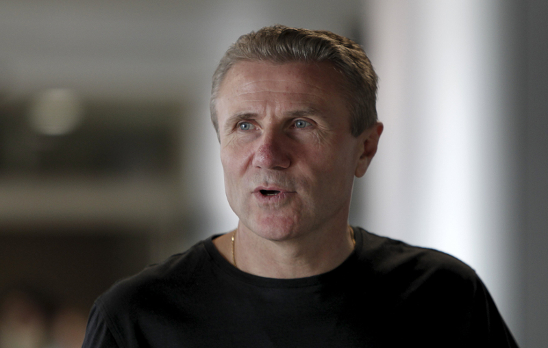 International Olympic Committee (IOC) member and pole vault legend Sergey Bubka of Ukraine, arrives at the Juan Santamaria international airport in Alajuela August 5, 2015. u00e2u20acu201d Reuters pic