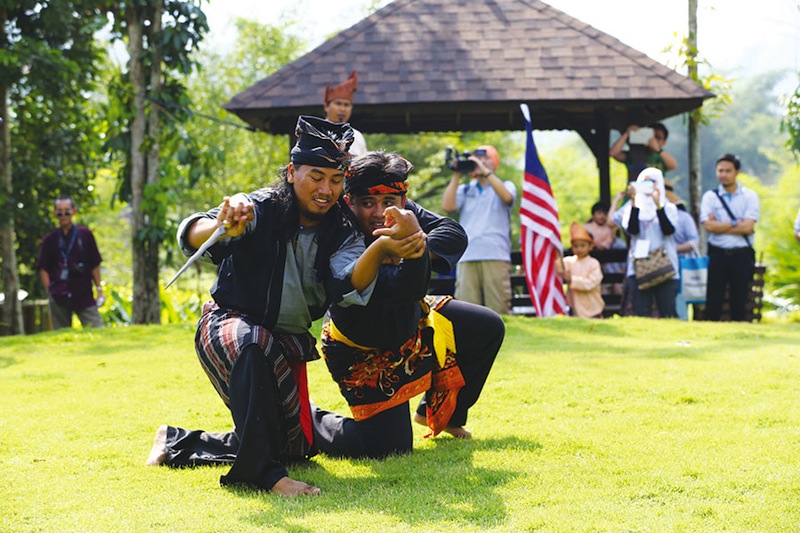 Traditional Malay houses, authentic silat performances and horseback archery are some of the main attractions at Ladang Alam Warisan. u00e2u20acu201d Picture by Ahmad Zamzahuri