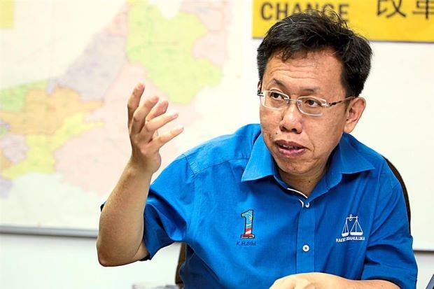 Senator Datuk Dr Sim Kui Hian, SUPP president. u00e2u20acu201d Facebook pic