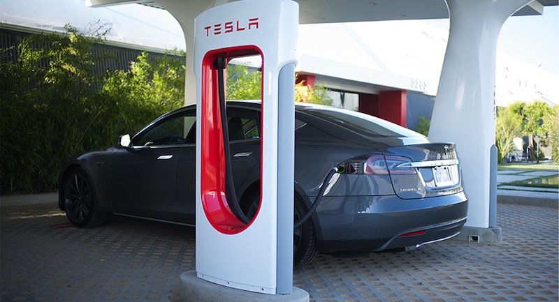 A Tesla Supercharging station.u00c2u00a0u00e2u20acu201d AFP pic