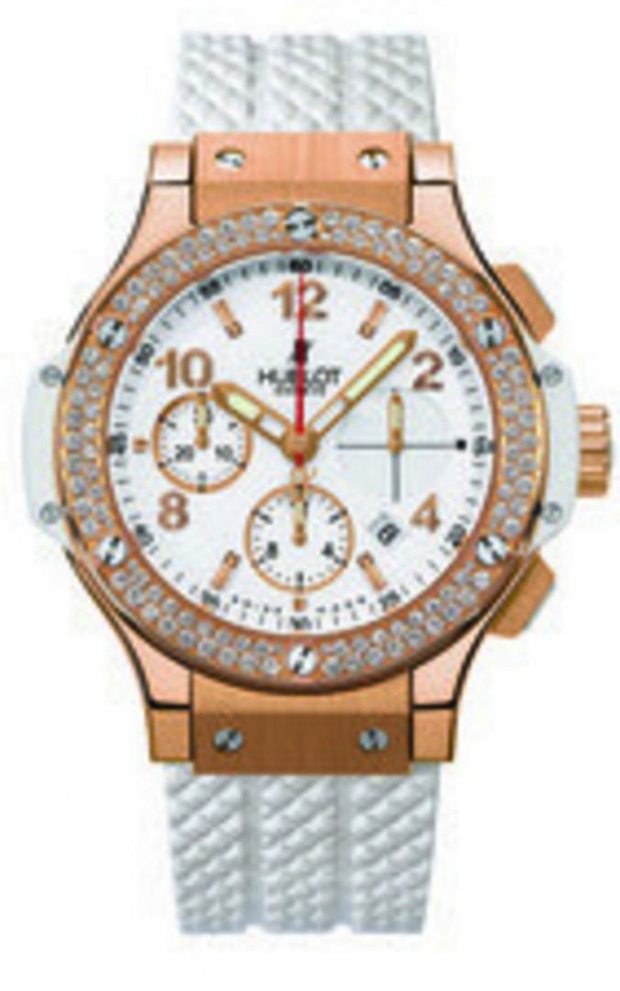 Ladies now prefer watches with bigger faces, such as this Ladies Big Bang edition. u00e2u20acu201d TODAY pic