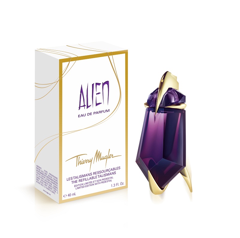 The “Alien Talisman” fragrance is available in limited edition. — Picture courtesy of Thierry Mugler