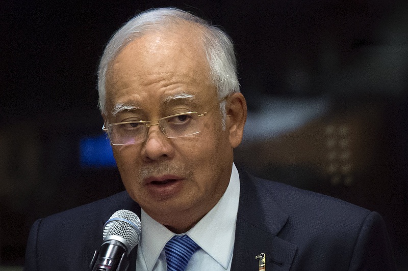 Prime Minister Datuk Seri Najib Razak speaks during the Global Leadersu00e2u20acu2122 Meeting on Gender Equality and Womenu00e2u20acu2122s Empowerment at the United Nations headquarters in Manhattan, New York, September 27, 2015. u00e2u20acu201d Reuters pic