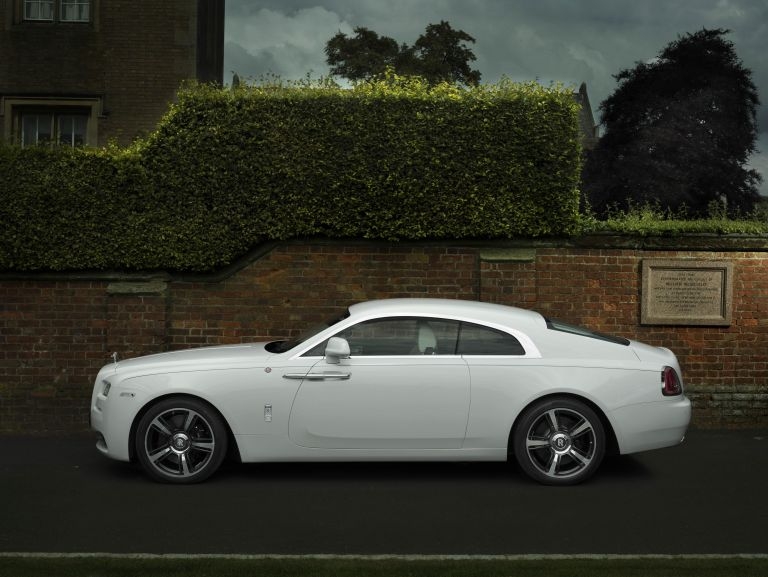 The Rolls-Royce Wraith — History of Rugby: The bespoke creation was inspired by the game of rugby and its influence on English culture. — AFP-Relaxnews pic