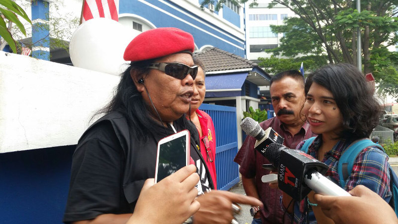 Abdul Rani Kulup lodged a police report at the Dang Wangi police station on September 17, 2015 against Otai Reformisu00e2u20acu2122 secretary for causing the Petaling Street flare-up during the #Merah169 rally. u00e2u20acu201d Picture by Yap Tzu Ging