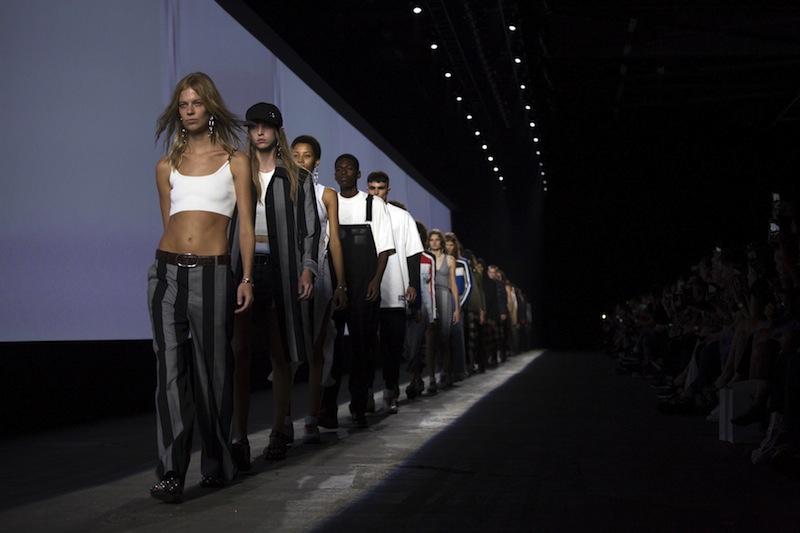 Models present creations from the Alexander Wang Spring/Summer 2016 collection during New York Fashion Week in New York, September 12, 2015. u00e2u20acu201du00c2u00a0Reuters pic