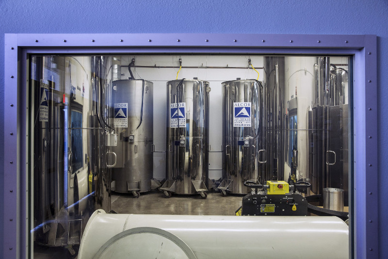 Alcor Life Extension Foundation, a company that specialises in cryogenic preservation, in Scottsdale, Arizona, January 6, 2013. — Picture by Todd Heisler/The New York Times