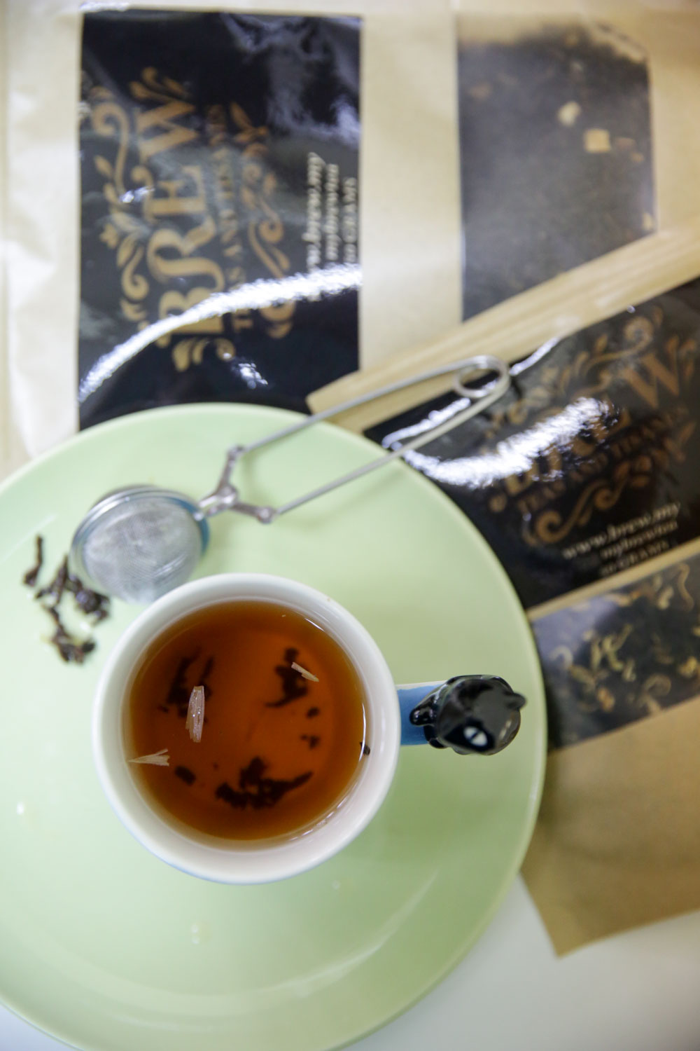 Brew offers black tea, green tea, rooibos tea as well as floral and fruity infusions. — Picture by Choo Choo May