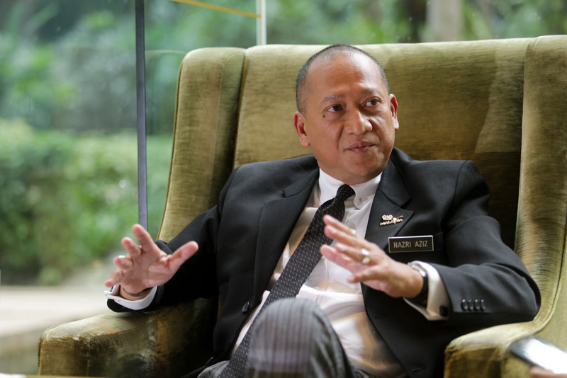 Tourism and Culture Minister Datuk Seri Mohamed Nazri Aziz, September 1, 2015. u00e2u20acu201d Picture by Choo Choy May