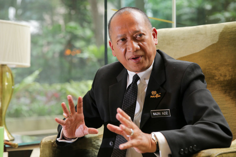 Tourism and Culture Minister Datuk Seri Mohamed Nazri Aziz, September 1, 2015. u00e2u20acu201d Picture by Choo Choy May