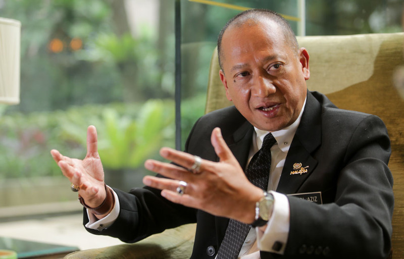 Tourism and Culture Minister Datuk Seri Mohamed Nazri Aziz, September 1, 2015. u00e2u20acu201d Picture by Choo Choy May